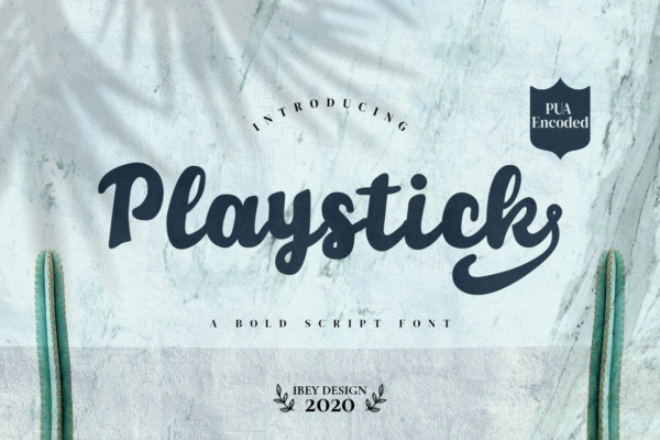 Playstick - Bold Script