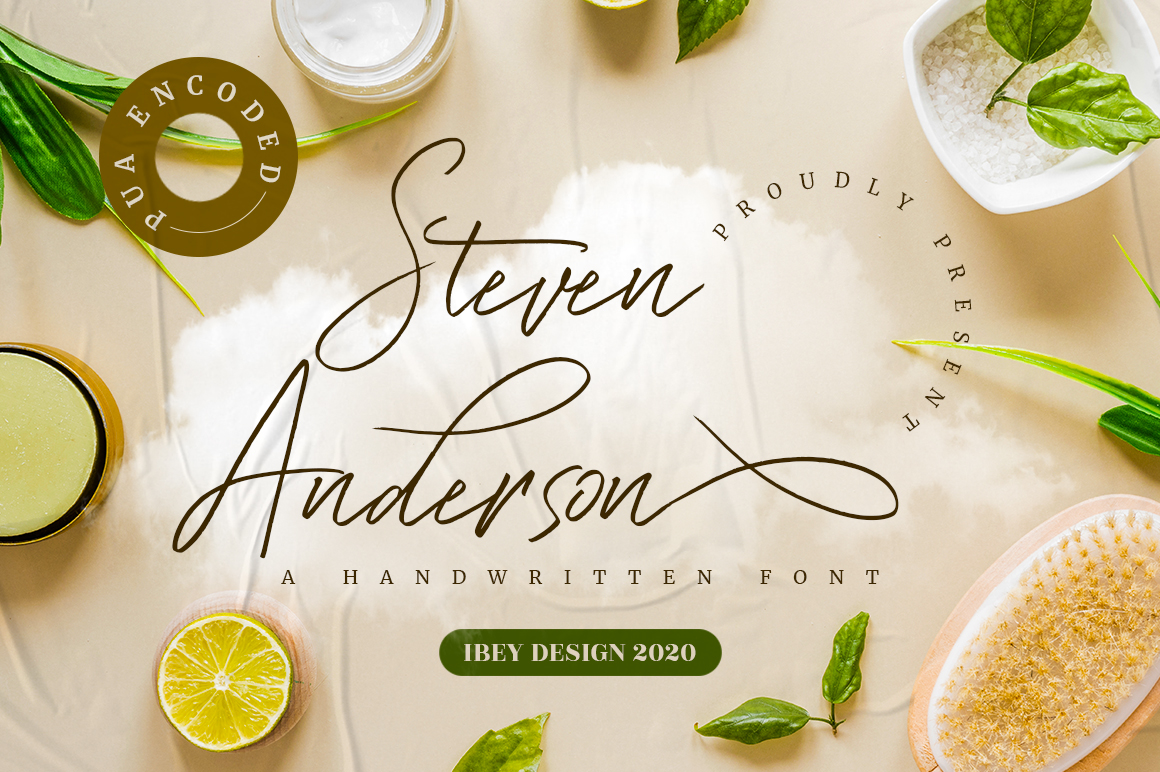 Steven Anderson - Authentic Handwriting