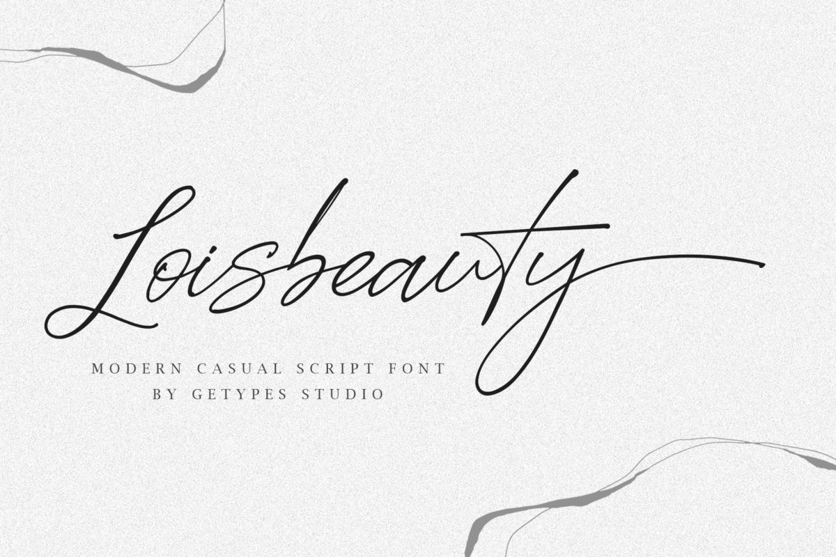 Loisbeauty - Signature Font