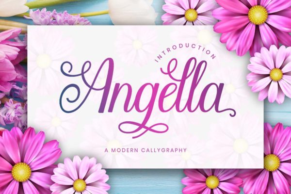 Angella - Script Font
