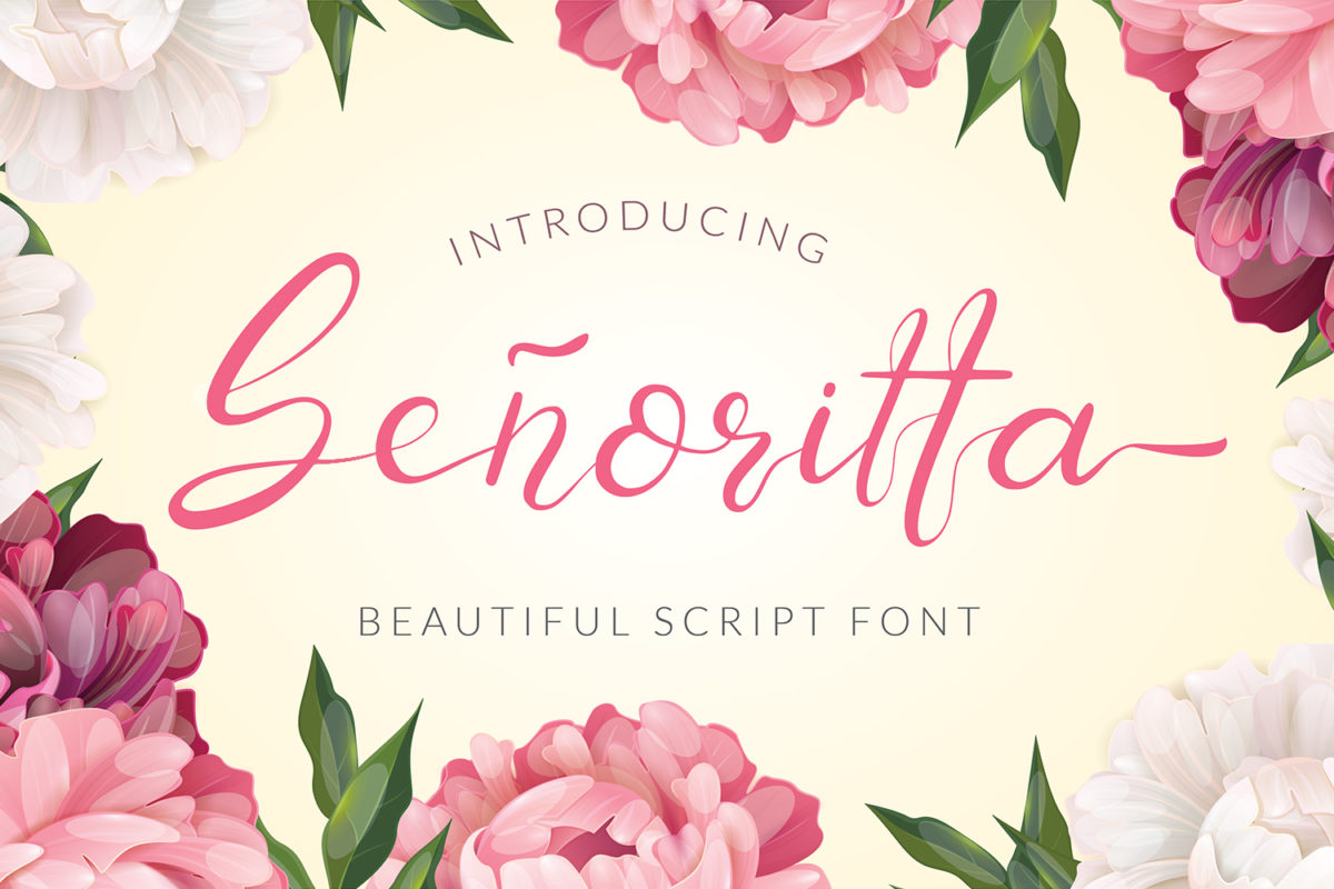 Senoritta - Modern Calligraphy Font