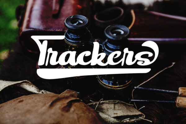 Trackers - Bold Script