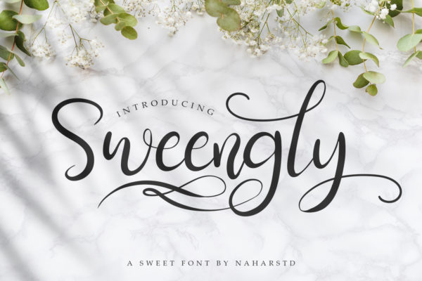 Sweengly - Modern Script Font