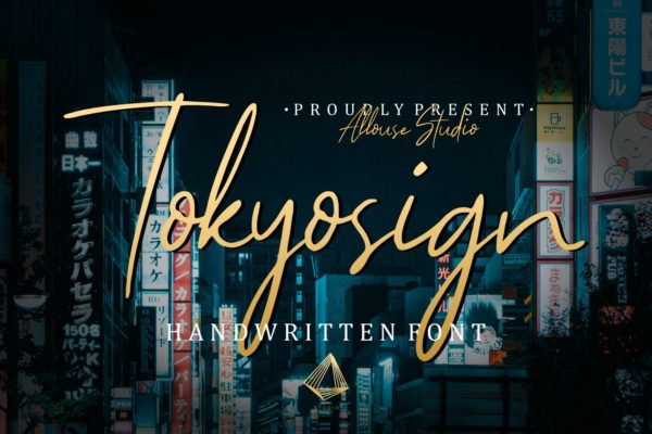 Tokyosign - Handwritten Font
