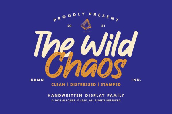 The Wild Chaos - (Three Styles)