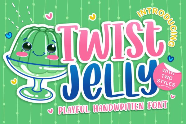 Twist Jelly - Playful Handwritten Font