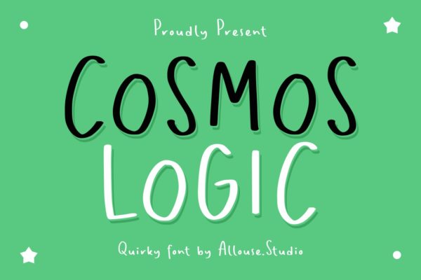Cosmos Logic - Quirky Font