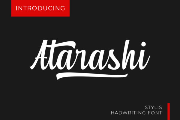 Atarashi - Modern Script