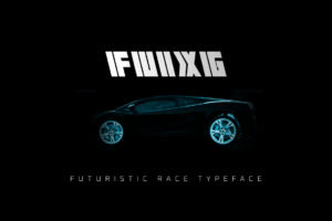 FUIXG - Futuristic Race Font