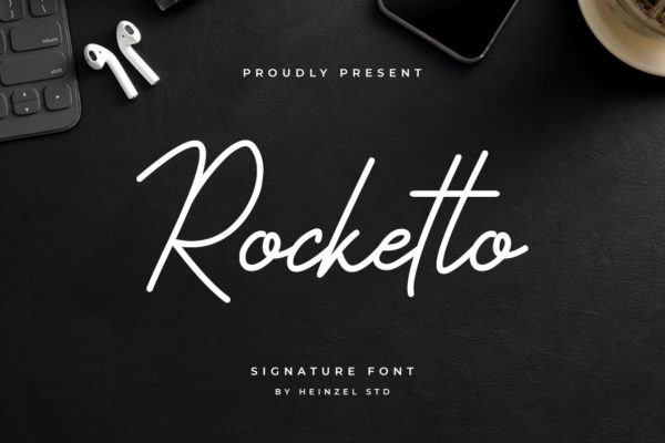 Rocketto Modern Script Font