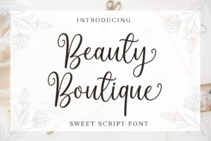 Beauty Boutique Font