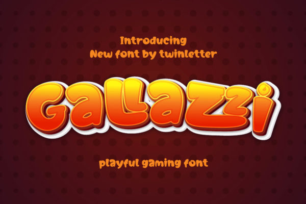 Gallazzi Playful Display Font