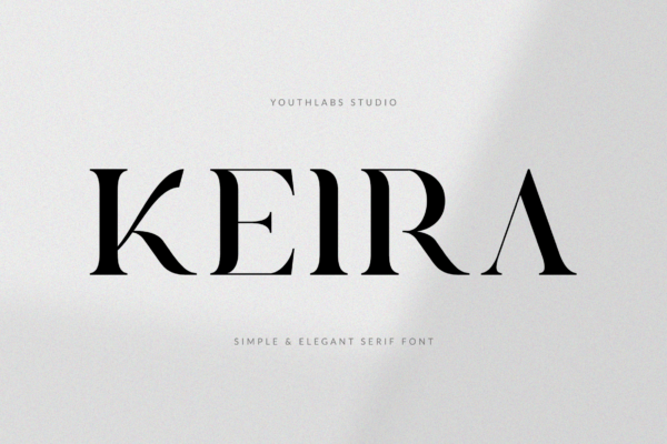 Keira Serif - Simple Font