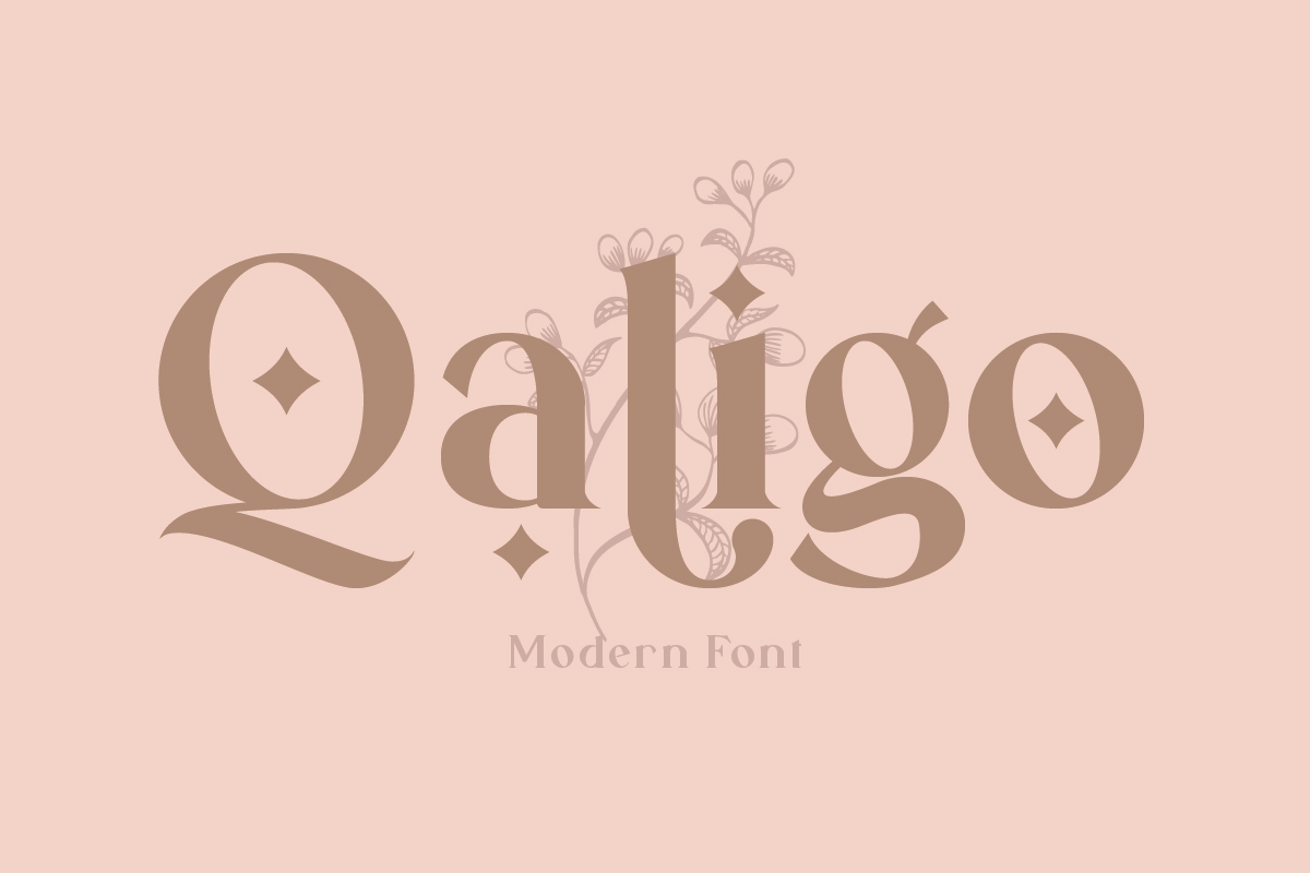 Qaligo - Elegant Serif Font