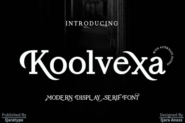 Koolvexa - Modern Serif Font