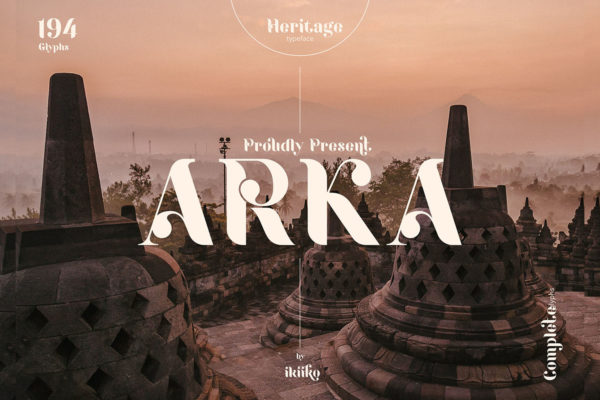 Arka - Heritage Typeface