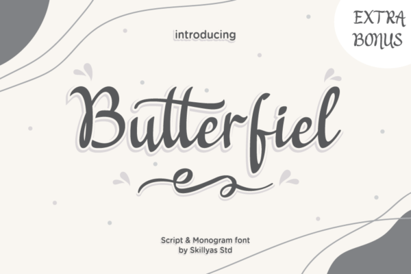 Butterfiel - Script & Decorative Font