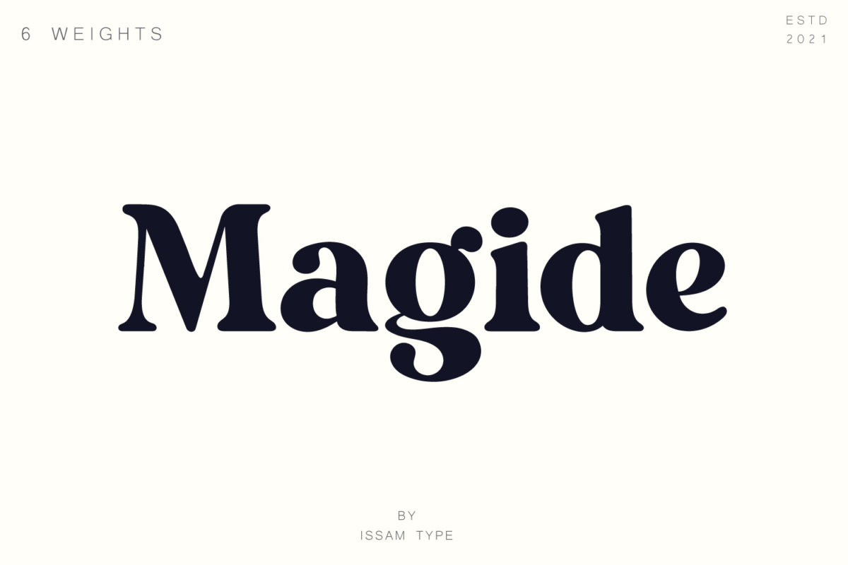 Magide - Bold Serif Font