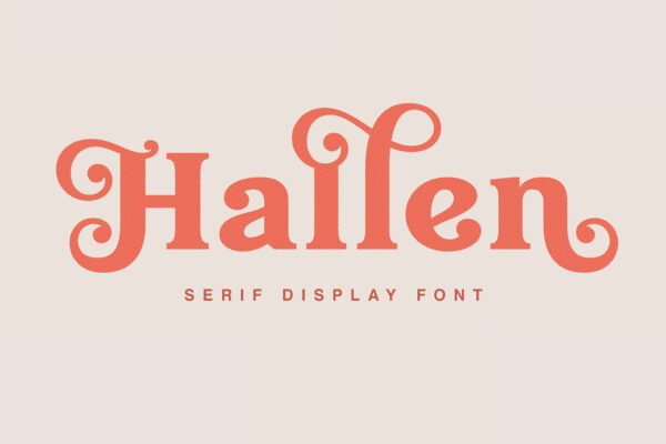 Hallen - Modern Classic Font
