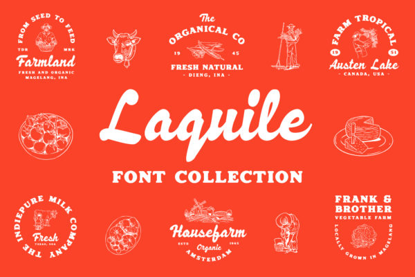 Laquile - Display Font