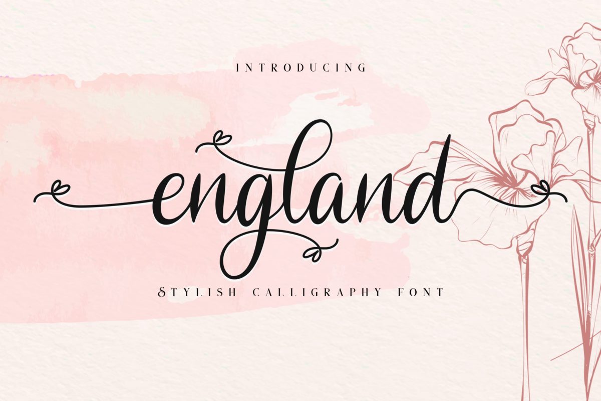 England Stylish Calligraphy