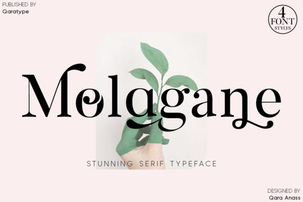Molagane - Fancy Serif Typeface
