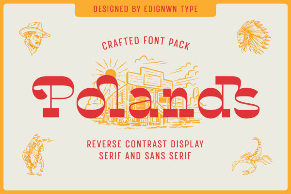 Polands - Display Font