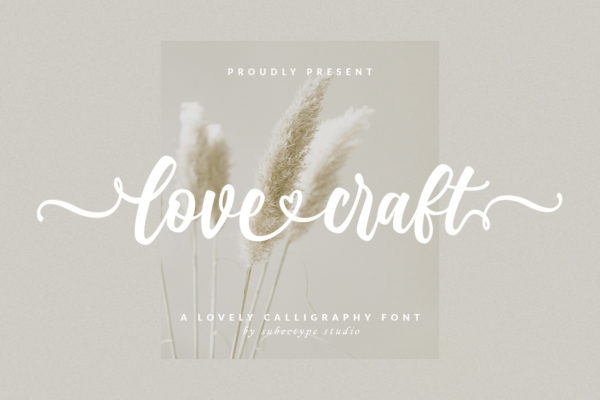 Love Craft - Romantic Font