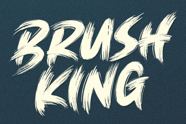 Brush King - Brush Font
