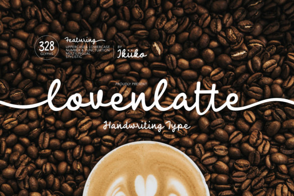 Loven Latte - Handwriting Type