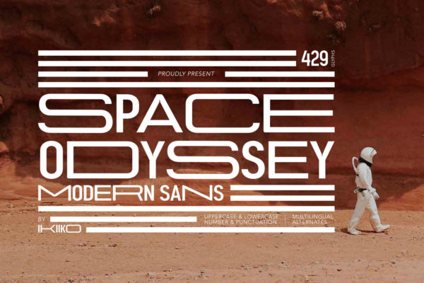 Space Odyssey - Modern Sans