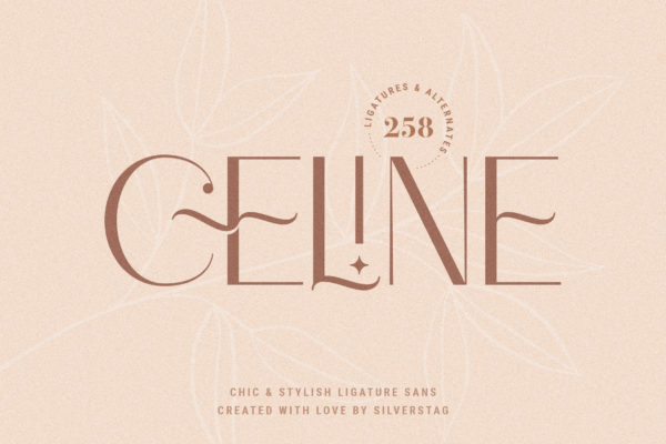 Celine - Chic Ligature Sans & Extras