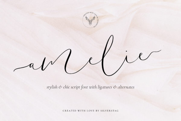 Amelie - Chic & Elegant Script Font