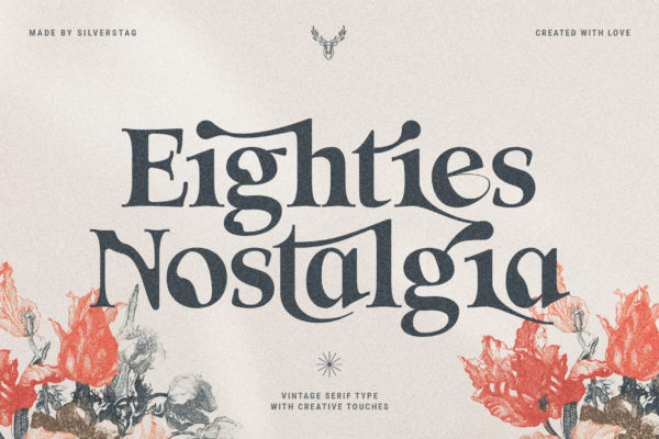Eighties Nostalgia - Ligature Serif
