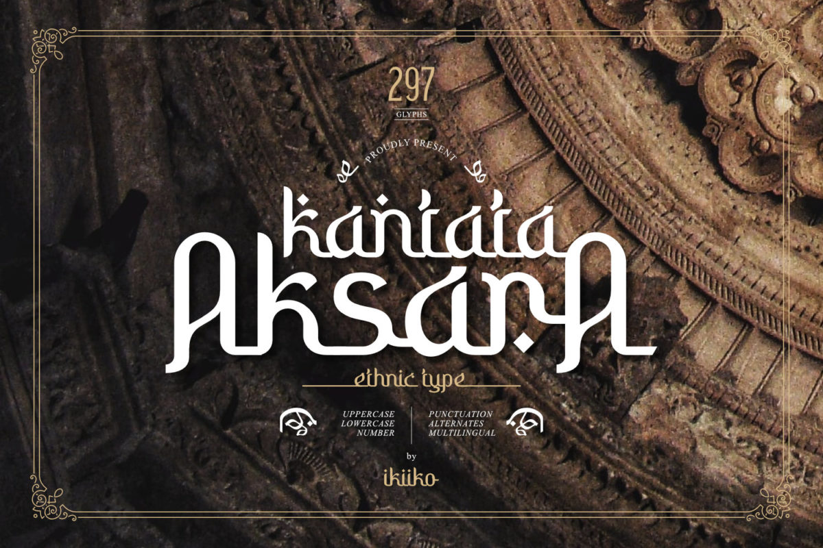 Kantata Aksara - Ethnic Type