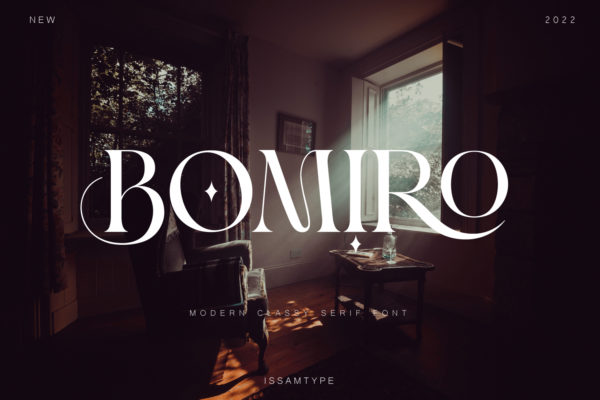 Bomiro - Modern Classy Serif Typeface