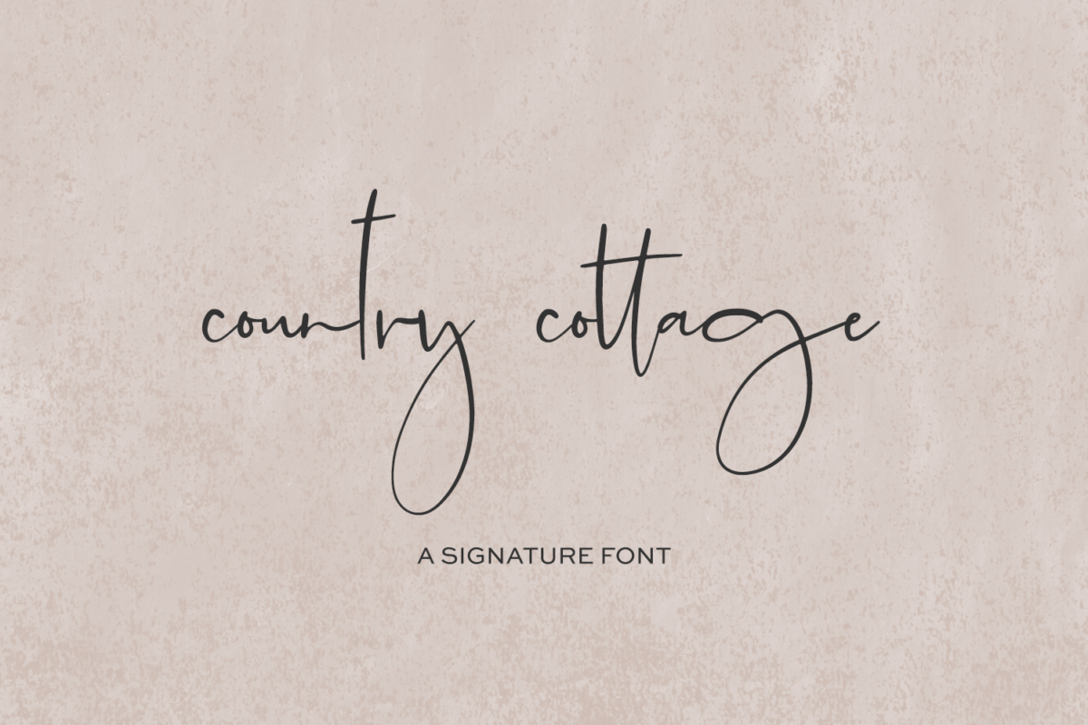 Country Cottage Script