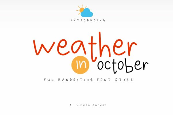 Weather in October