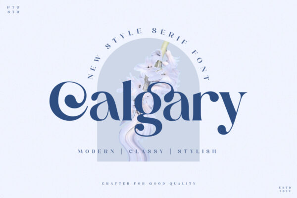 Calgary - New Stylish Serif Font
