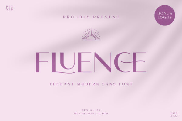 Fluence - Elegant Modern Sans Font