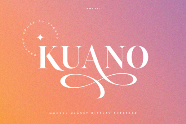 Kuano - Classy Display Serif