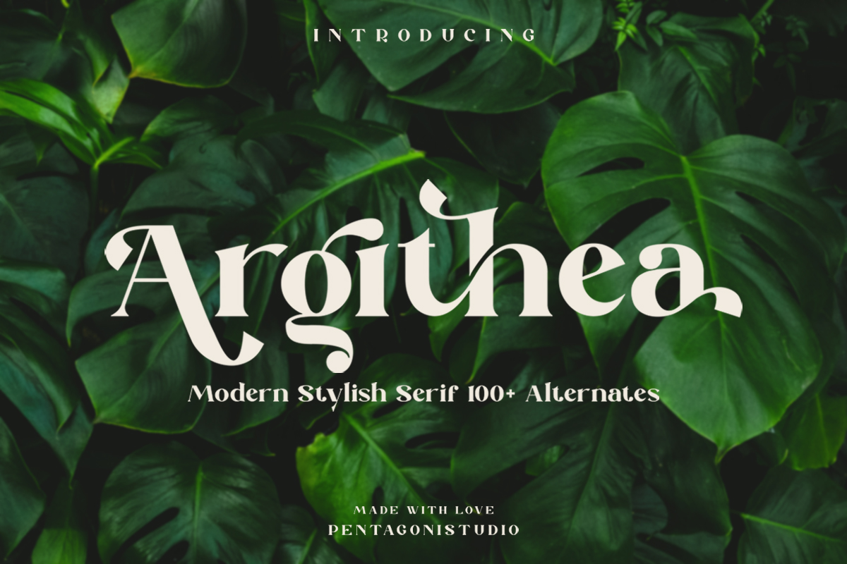 Argithea - Modern Serif Font