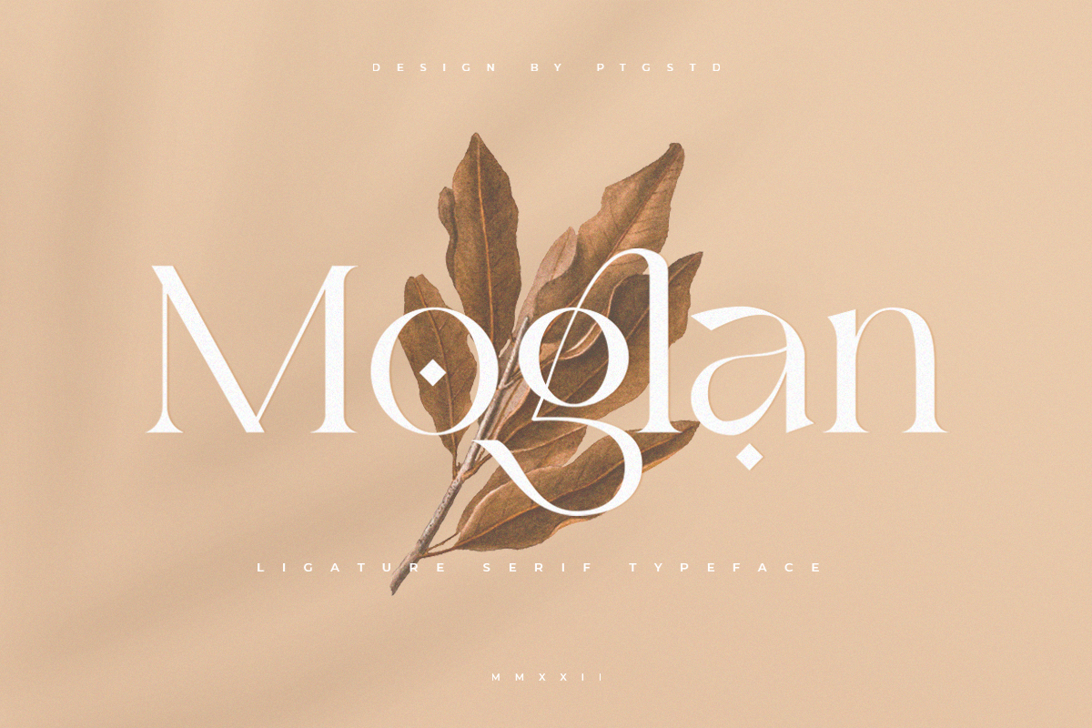 Moglan - Ligature Serif Typeface