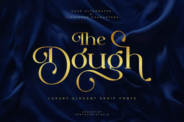The Dough - Luxury Style Serif Font