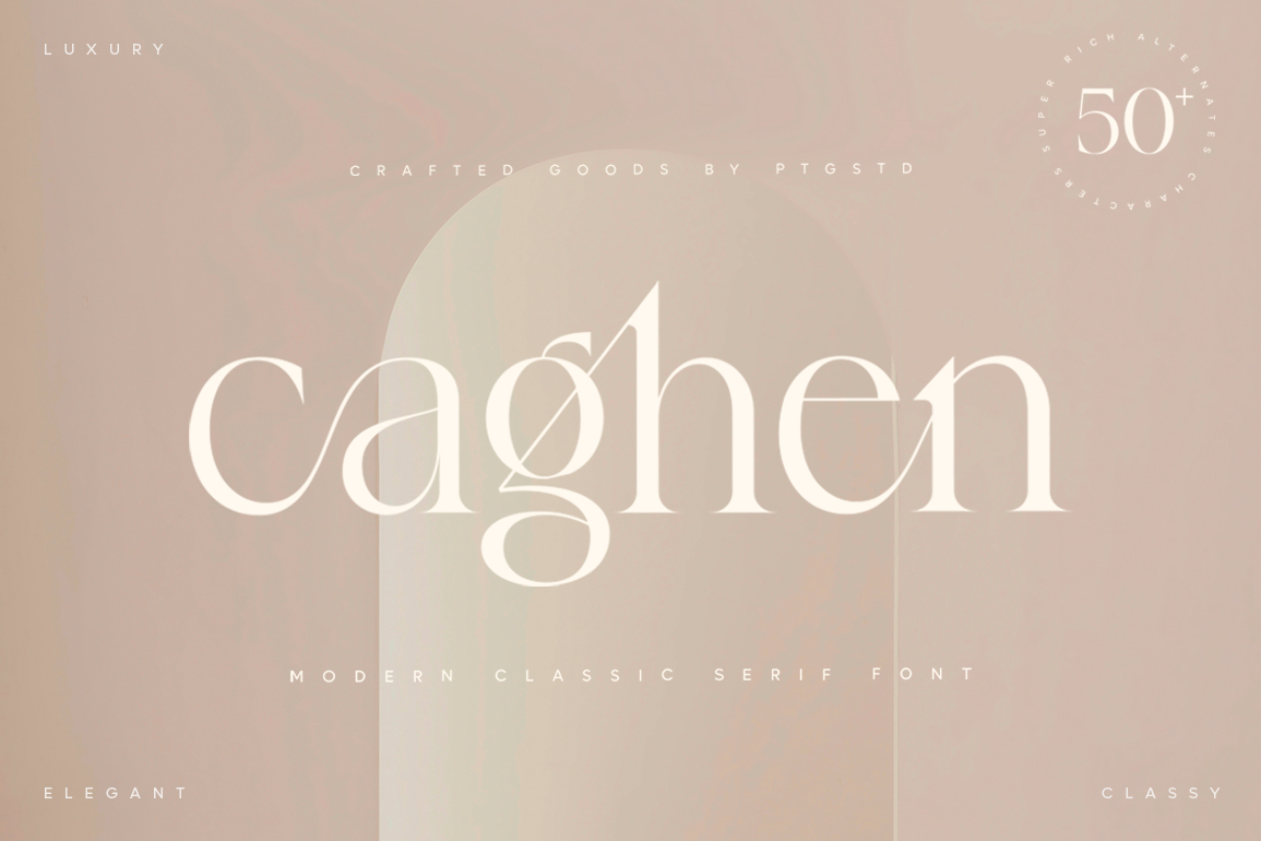 Caghen - Rich Ligature Serif