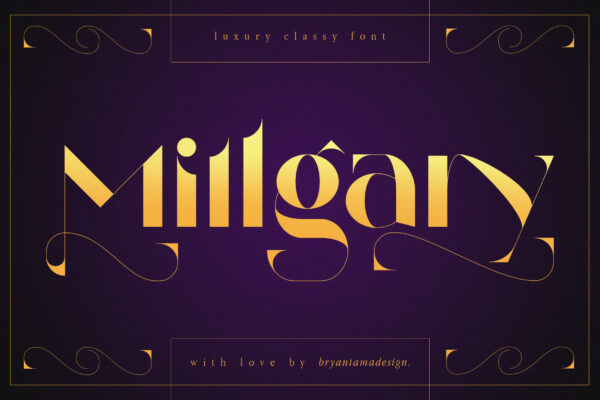 Millgary - Classy Font