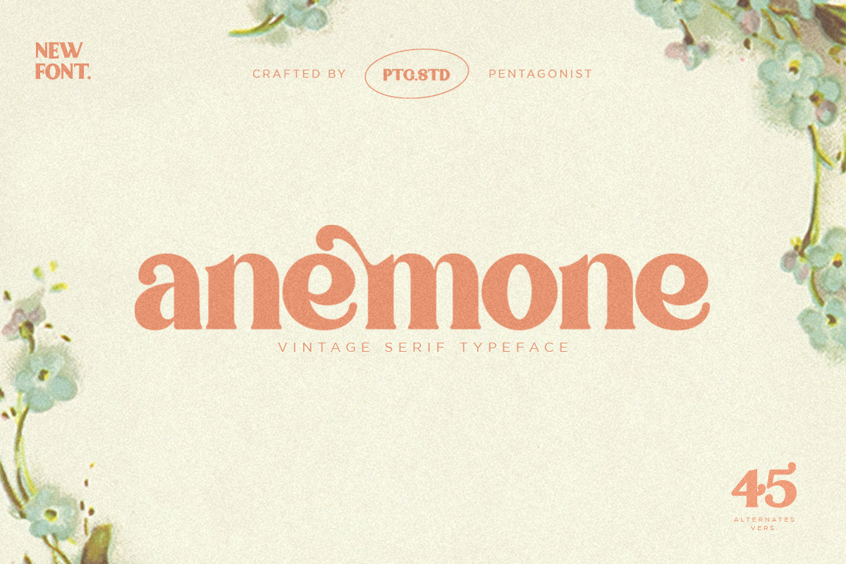 Anemone - Vintage Serif
