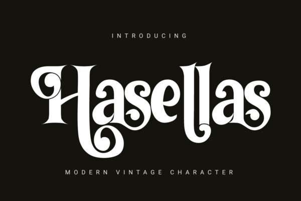 Hasellas - Modern Vintage Serif
