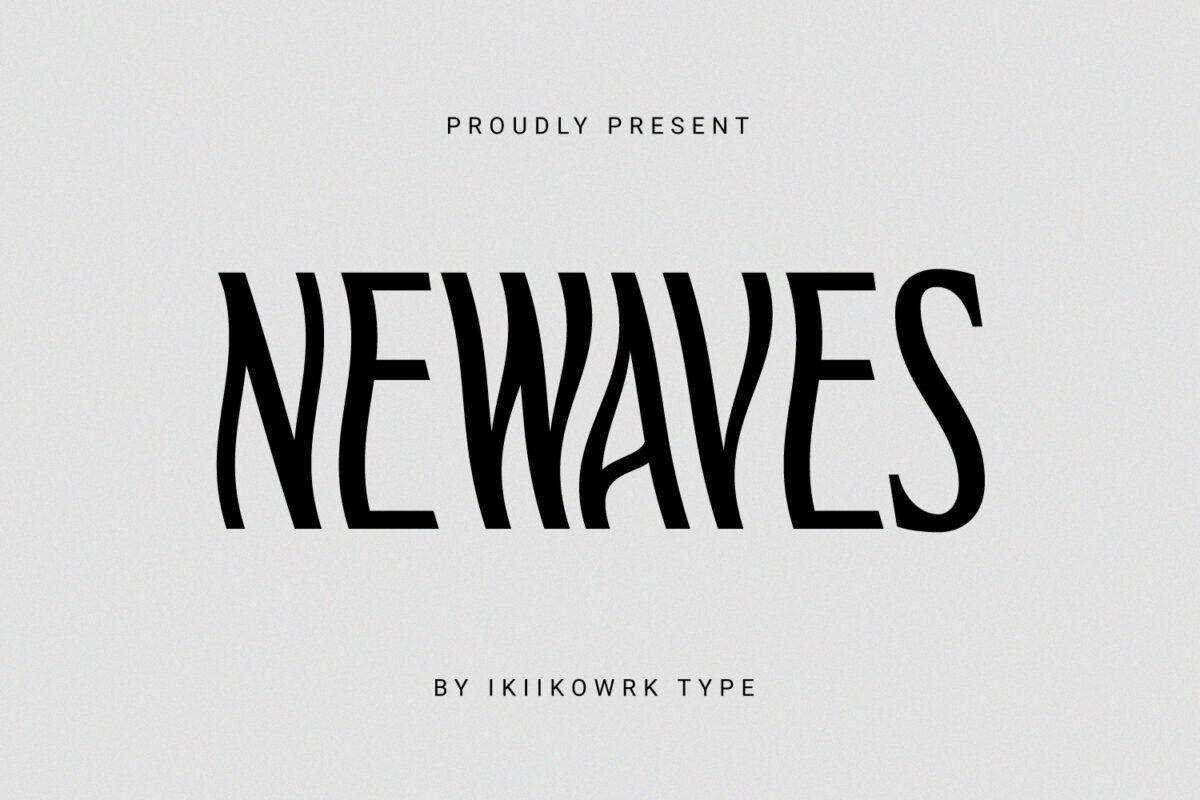 Newaves (Signature) - Font Duo