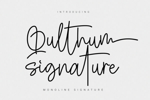 Qulthum Signature